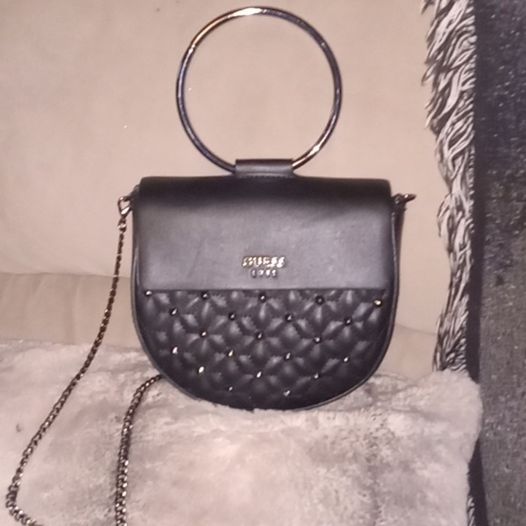 Guess purse be dazzled front black - Picture 1 of 5